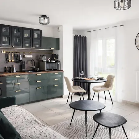 Apartment Cosy Avec Parking Proche Aeroport Et Bordeaux *