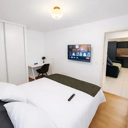 דירה Cosy Avec Parking Proche Aeroport Et Bordeaux